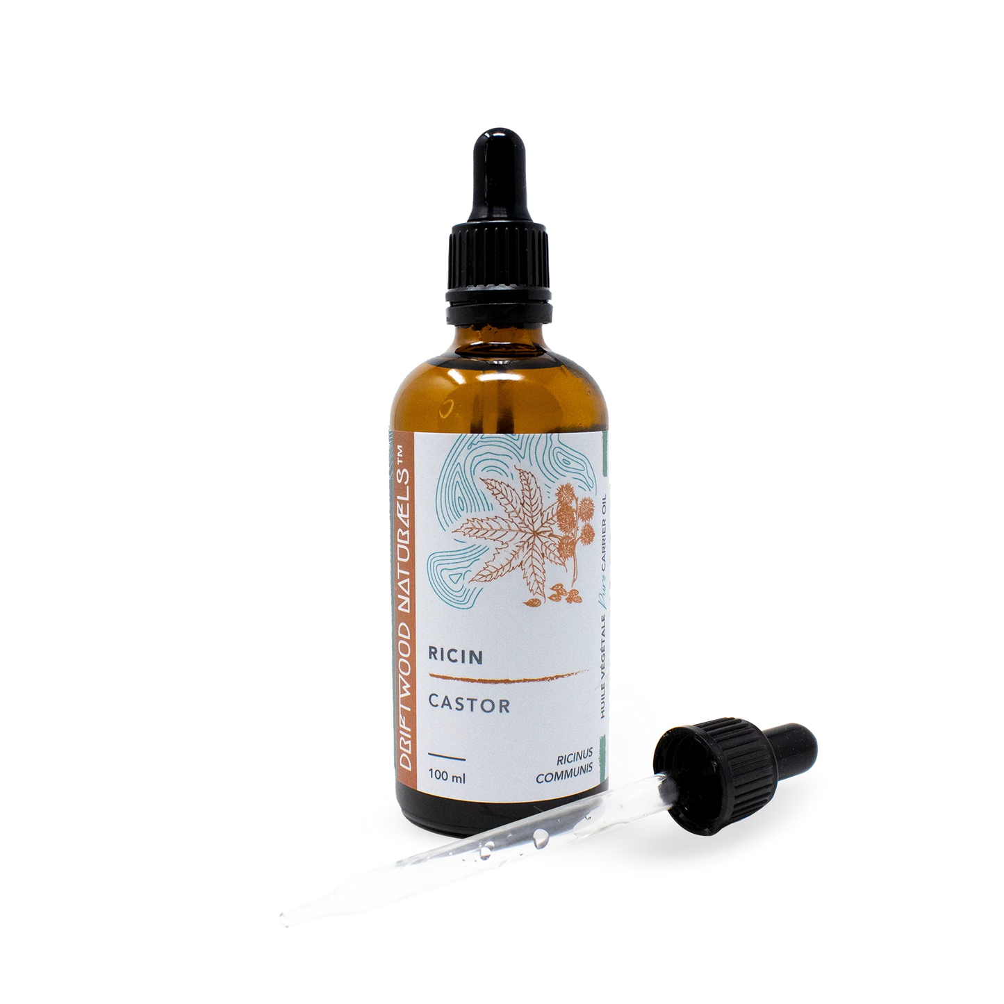 Pure Castor Carrier Oil 100mL | Driftwood Naturals