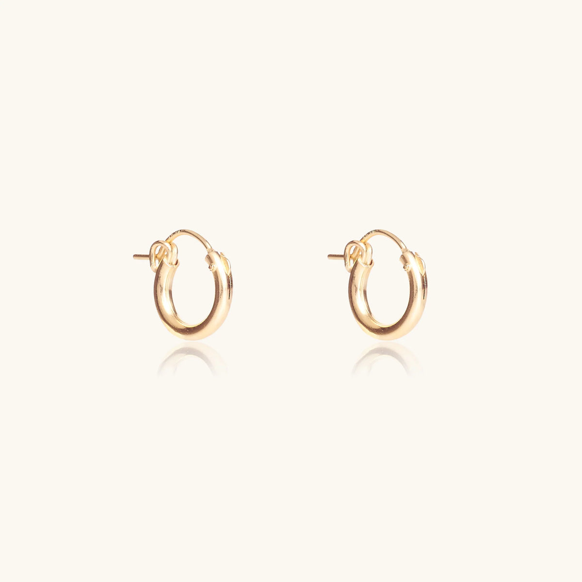 14K Gold Filled Hoops | OLAEDA