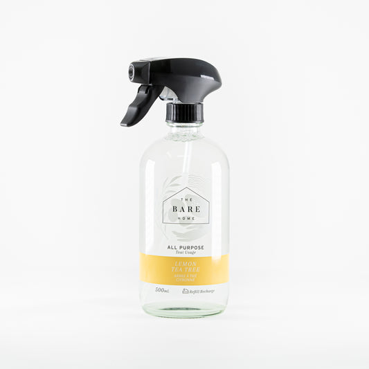 Plant-based all purpose cleaner biodegradable, scented using organic essential oils available at Replenish General Store.