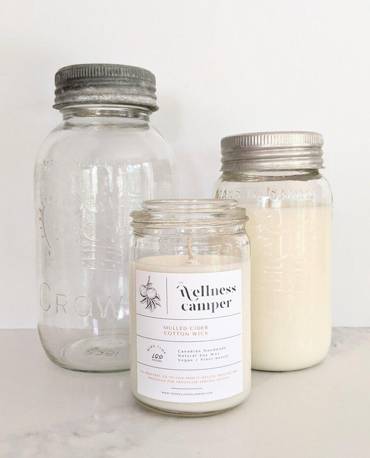 Cafe Mocha Soy Candle | The Wellness Camper
