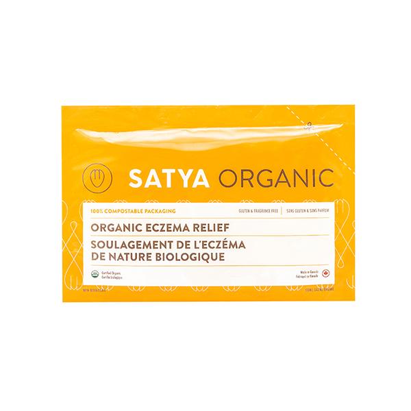 Satya is the ULTIMATE clean moisturizer for dry lips, chafing, dry patches, windburn, cuticle care, and any dry or irritated skin conditions in a zero waste compostable refill pack!