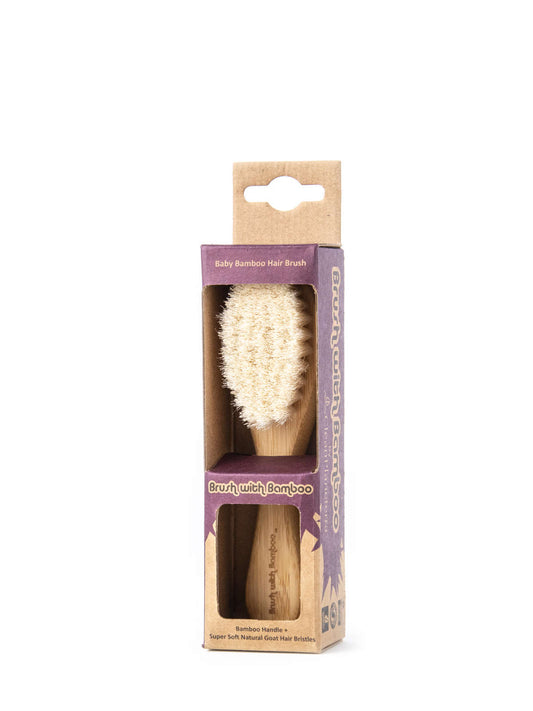 Baby Bamboo Hair Brush | Brush with Bamboo