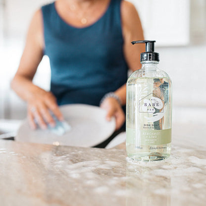 Dish Soap Lime Bergamont| The Bare Home