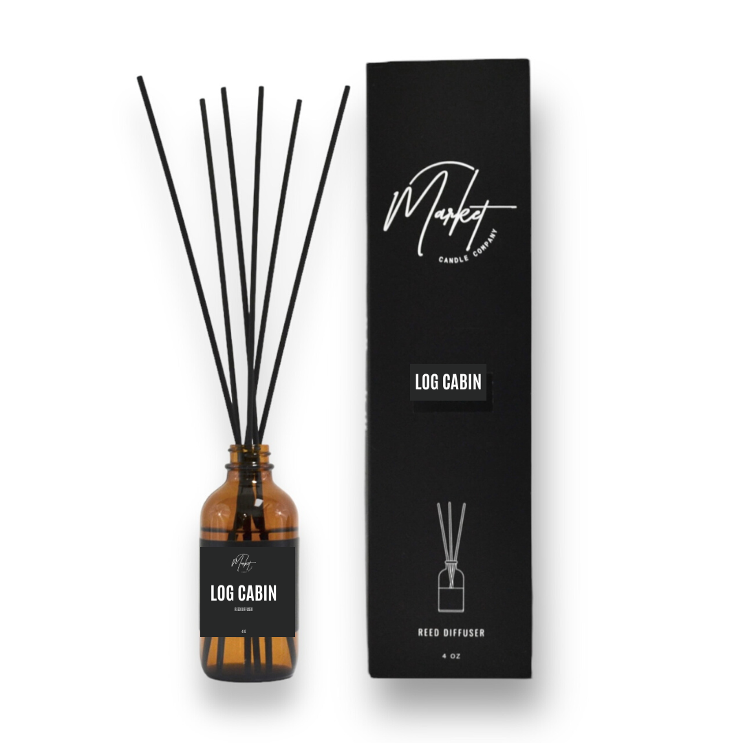 Log Cabin Diffuser Reeds | Market Candle Company