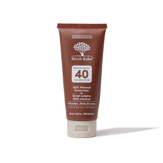 100% Mineral Sunscreen SPF 40 | Birch Babe