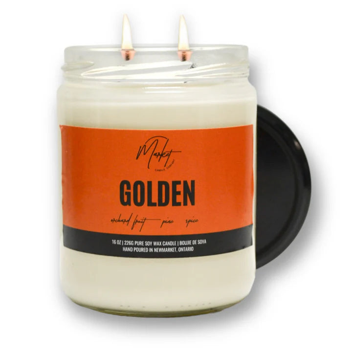 Golden Soy Candle | Market Candle Company