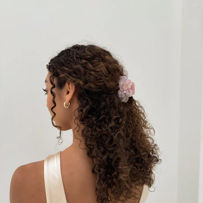 Ecofriendly Acetate Magnolia Claw Clip | HoneyLux