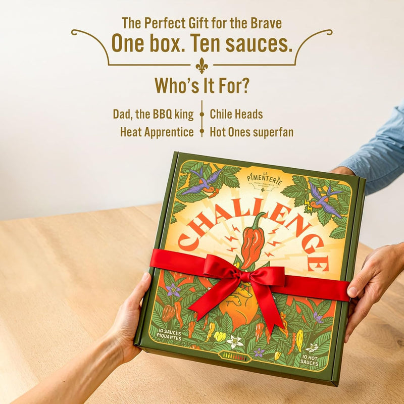 Challenge Box – 10-Level Hot Sauce Tasting | La Pimenterie