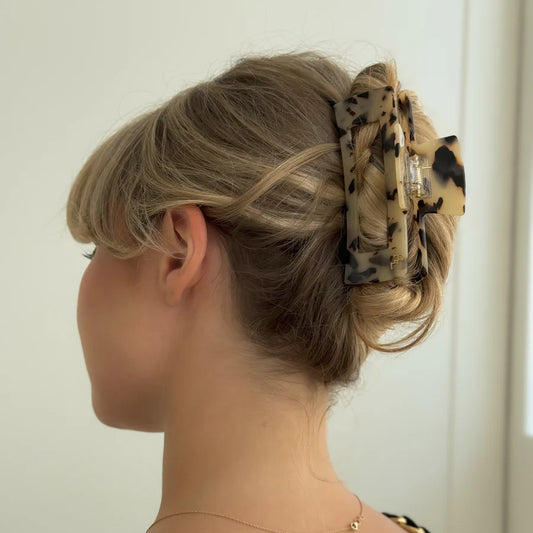Ecofriendly Acetate Large Claw Clip | HoneyLux