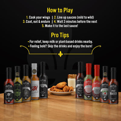 Challenge Box – 10-Level Hot Sauce Tasting | La Pimenterie