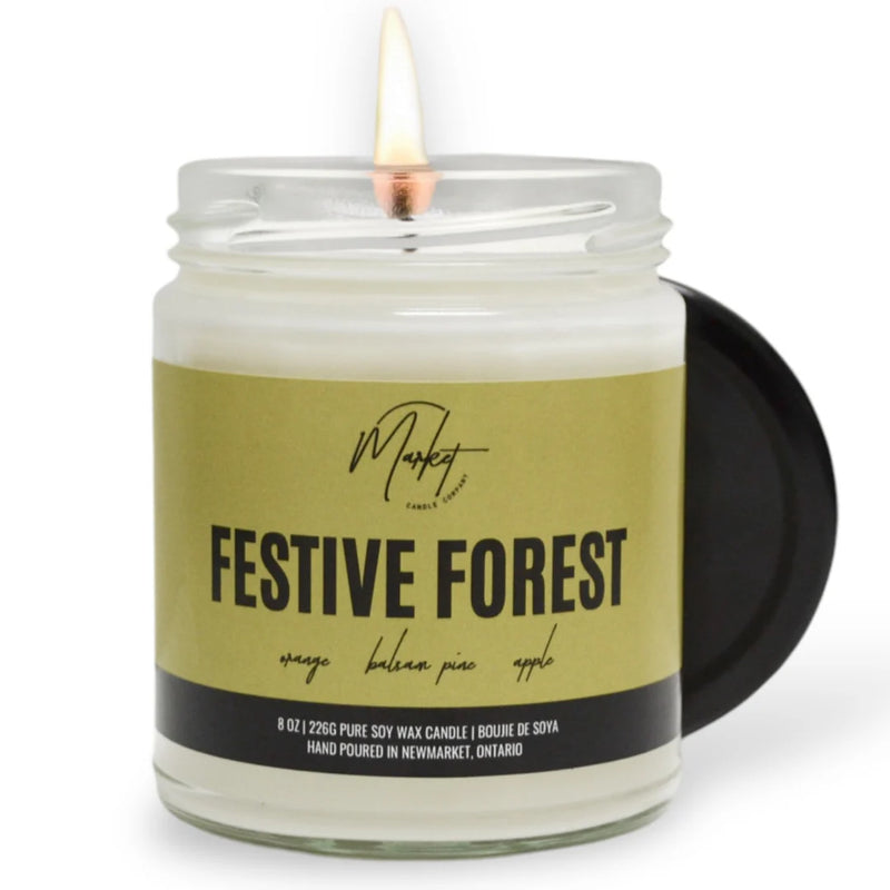 Festive Forest Soy Candle | Market Candle Company