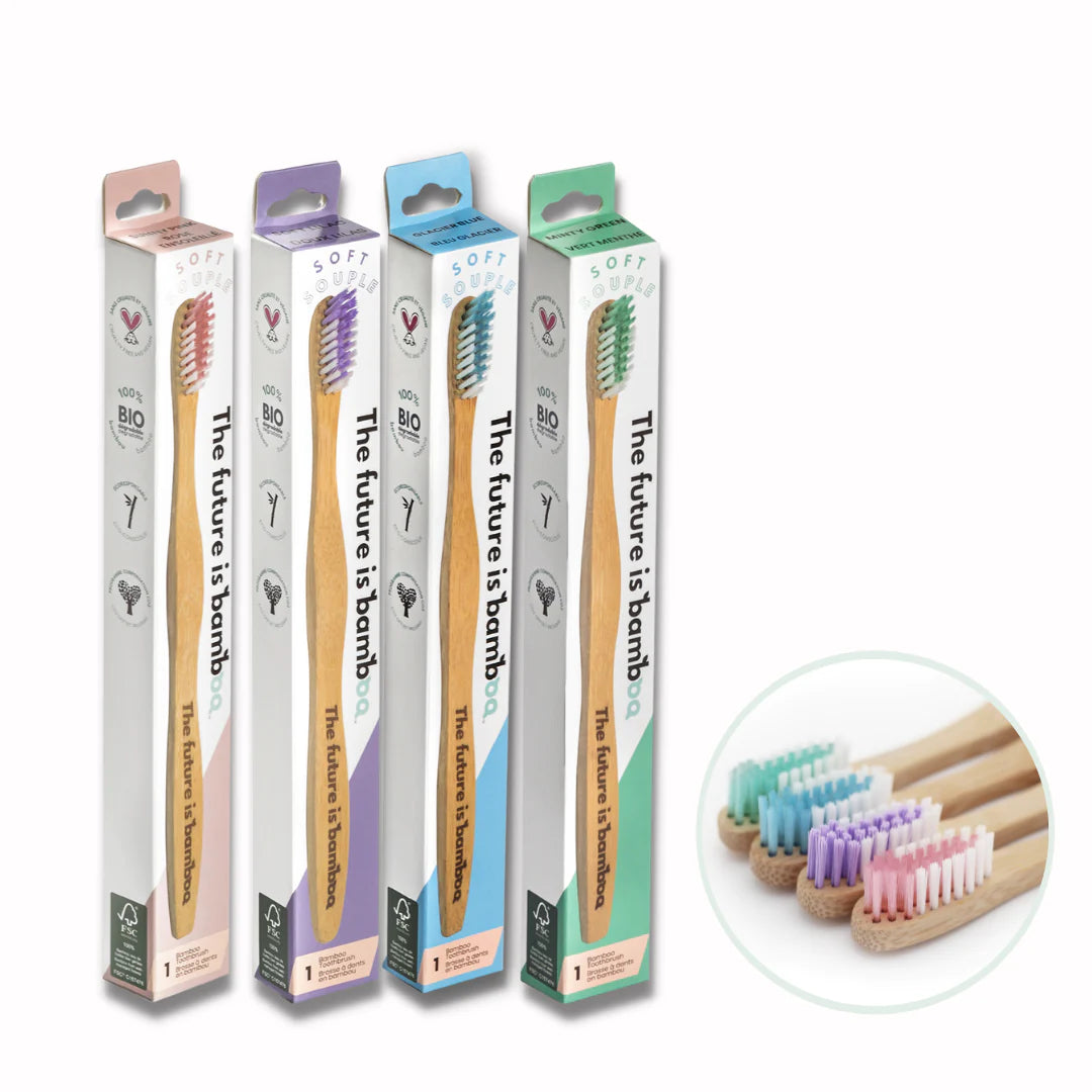 Adult Soft Bamboo Toothbrush | The Future is Bamboo