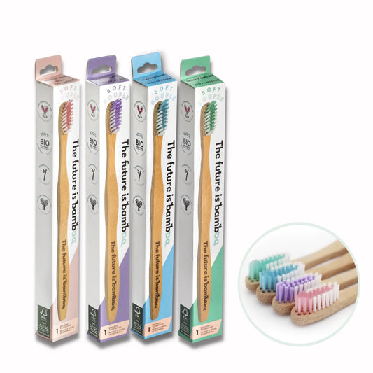 Adult Soft Bamboo Toothbrush | The Future is Bamboo