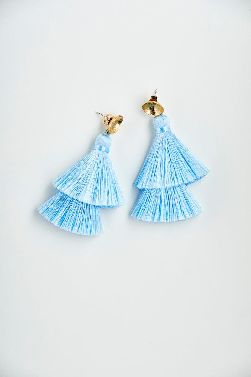 Double Take Tassle Earrings | OLAEDA