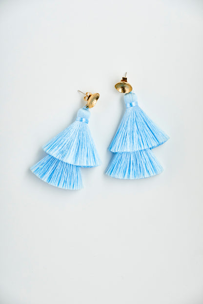Double Take Tassle Earrings | OLAEDA