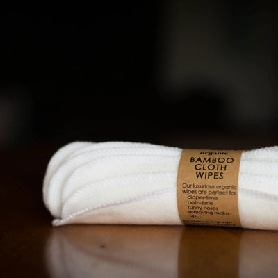 Bamboo Reusable Cloth Wipes | Set of 6 | Cheeks Ahoy