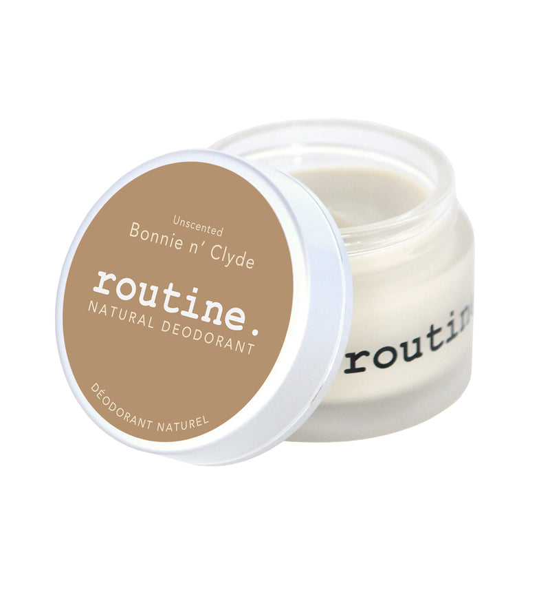 Bonnie n Clyde Unscented Natural Deodorant | Routine Natural Beauty