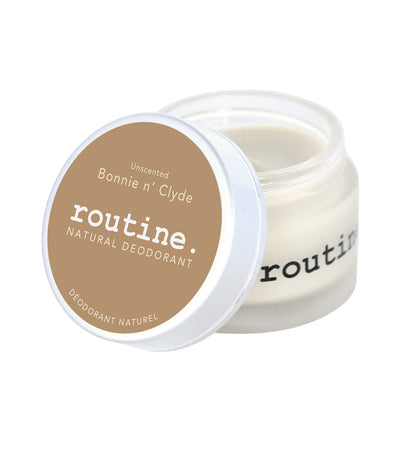 Bonnie n Clyde Unscented Natural Deodorant | Routine Natural Beauty