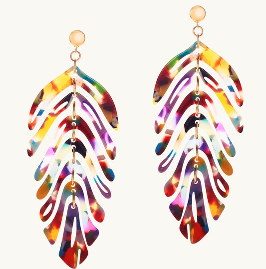 Rowan Earrings (Multi) | OLAEDA