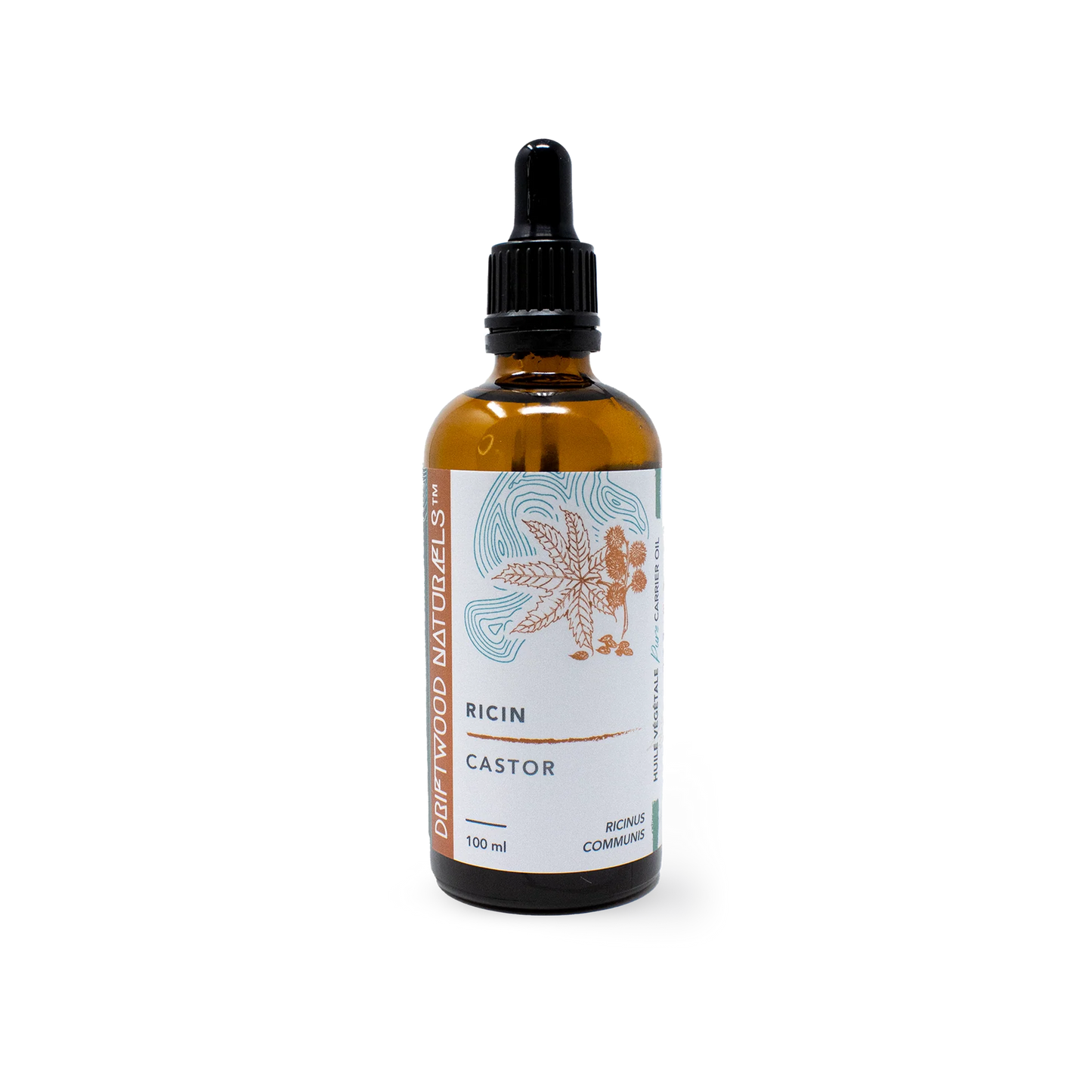 Pure Castor Carrier Oil 100mL | Driftwood Naturals