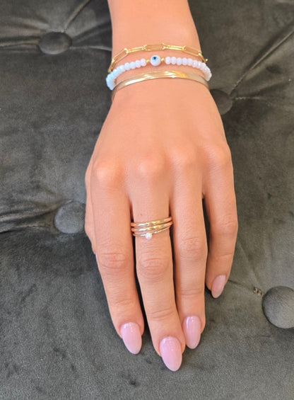 Evil Eye Stretch Bracelet | OLAEDA