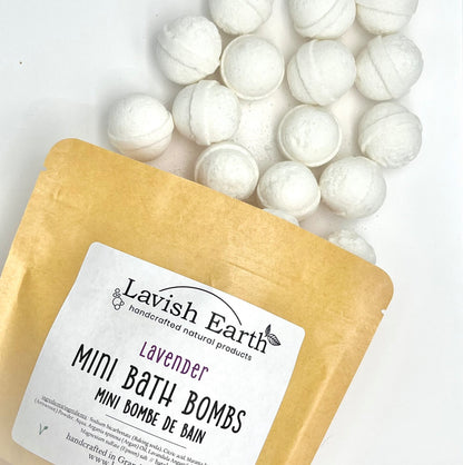 Mini Bath Bombs | Lavish Earth