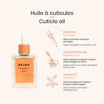 Cuticle Oil with Vitamin E and Squalane | BKIND