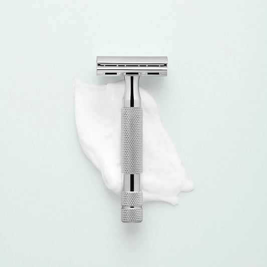 Rockwell Razors 2C Double Edge Safety Razor - White Chrome