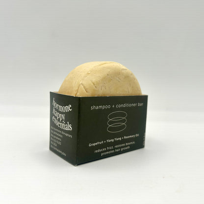 2 in 1 Shampoo + Conditioner Bar - Grapefruit and Ylang Ylang | Oliver Care INC (Copy)