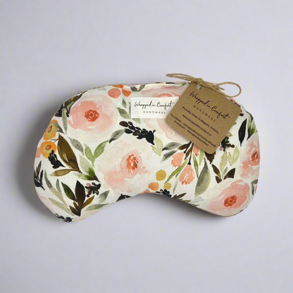 Organic Cotton Heating Pad - Bean Shaped | Wrapped in Comfort