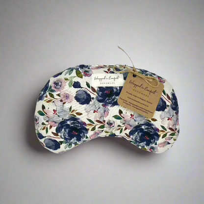 Organic Cotton Heating Pad - Bean Shaped | Wrapped in Comfort