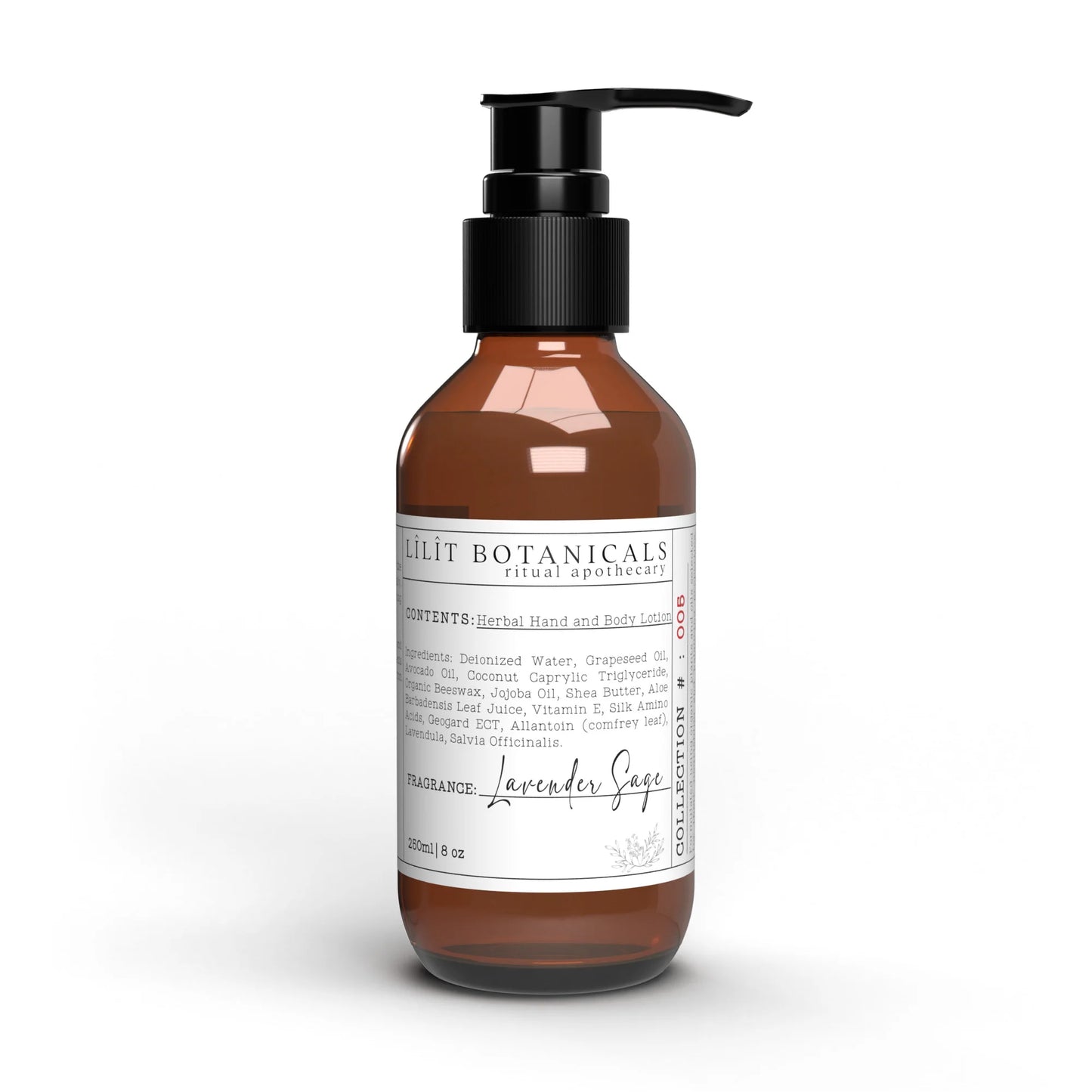 Lavender Sage Body and Hand Lotion | Lilit Botanicals