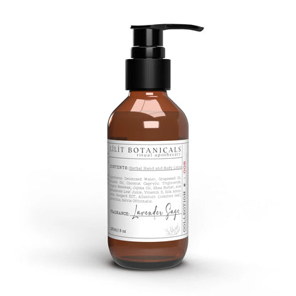 Lavender Sage Body and Hand Lotion | Lilit Botanicals