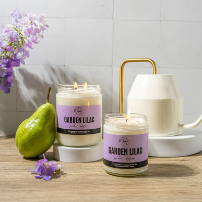 Garden Lilac Soy Candle | Market Candle Company | Spring 2024