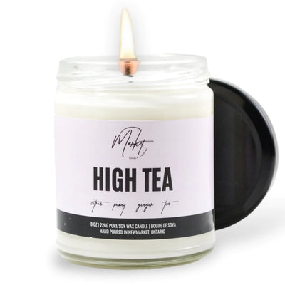 High Tea Soy Candle | Market Candle Company | Spring 2024