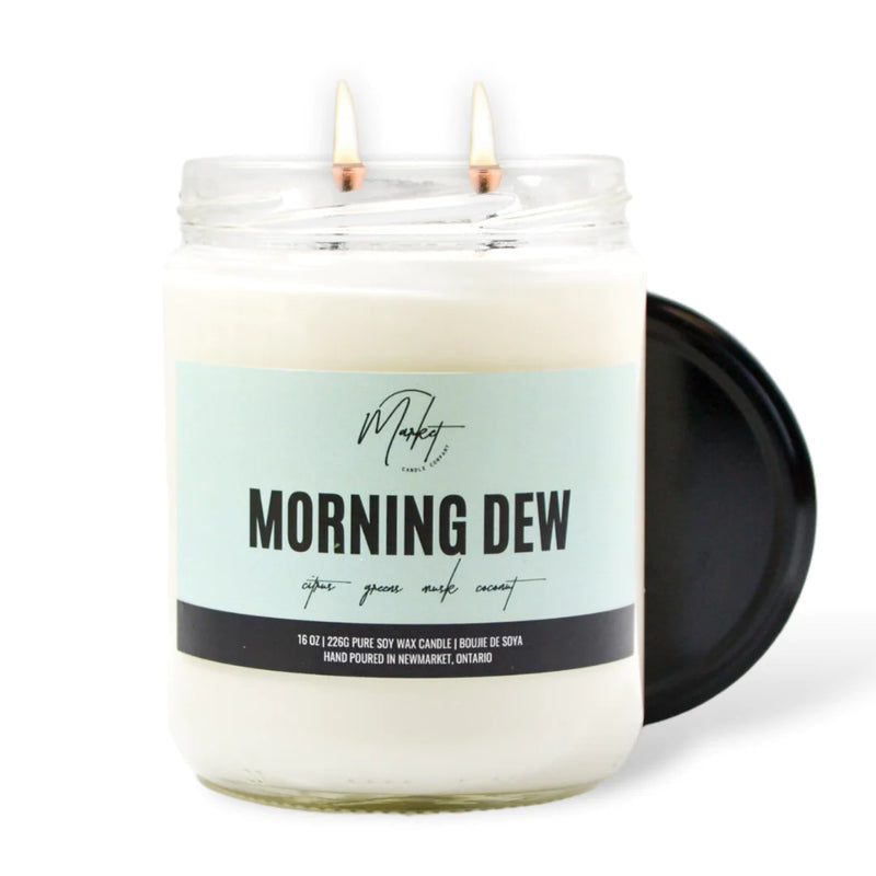 Morning Dew Soy Candle | Market Candle Company | Spring 2024