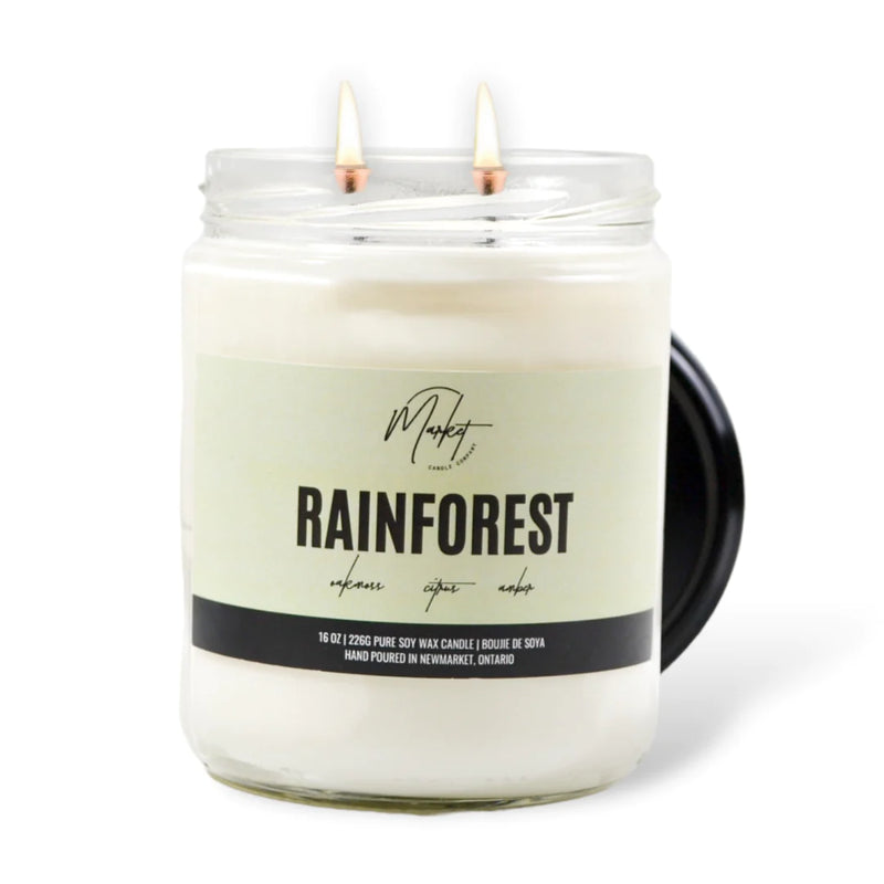 Rainforest Soy Candle | Market Candle Company | Spring 2024