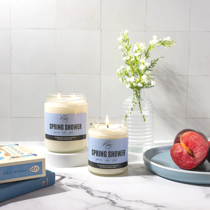 Spring Shower Soy Candle | Market Candle Company | Spring 2024