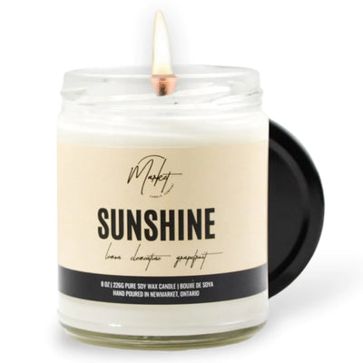 Sunshine Soy Candle | Market Candle Company | Spring 2024