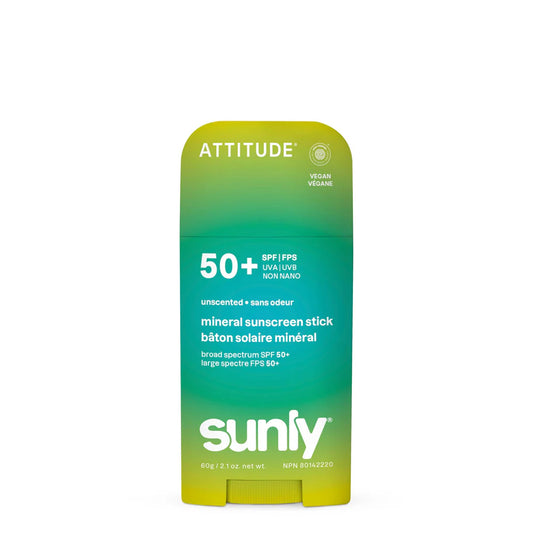 Sunly Mineral Sunscreen Stick - Spf 50 | ATTITUDE