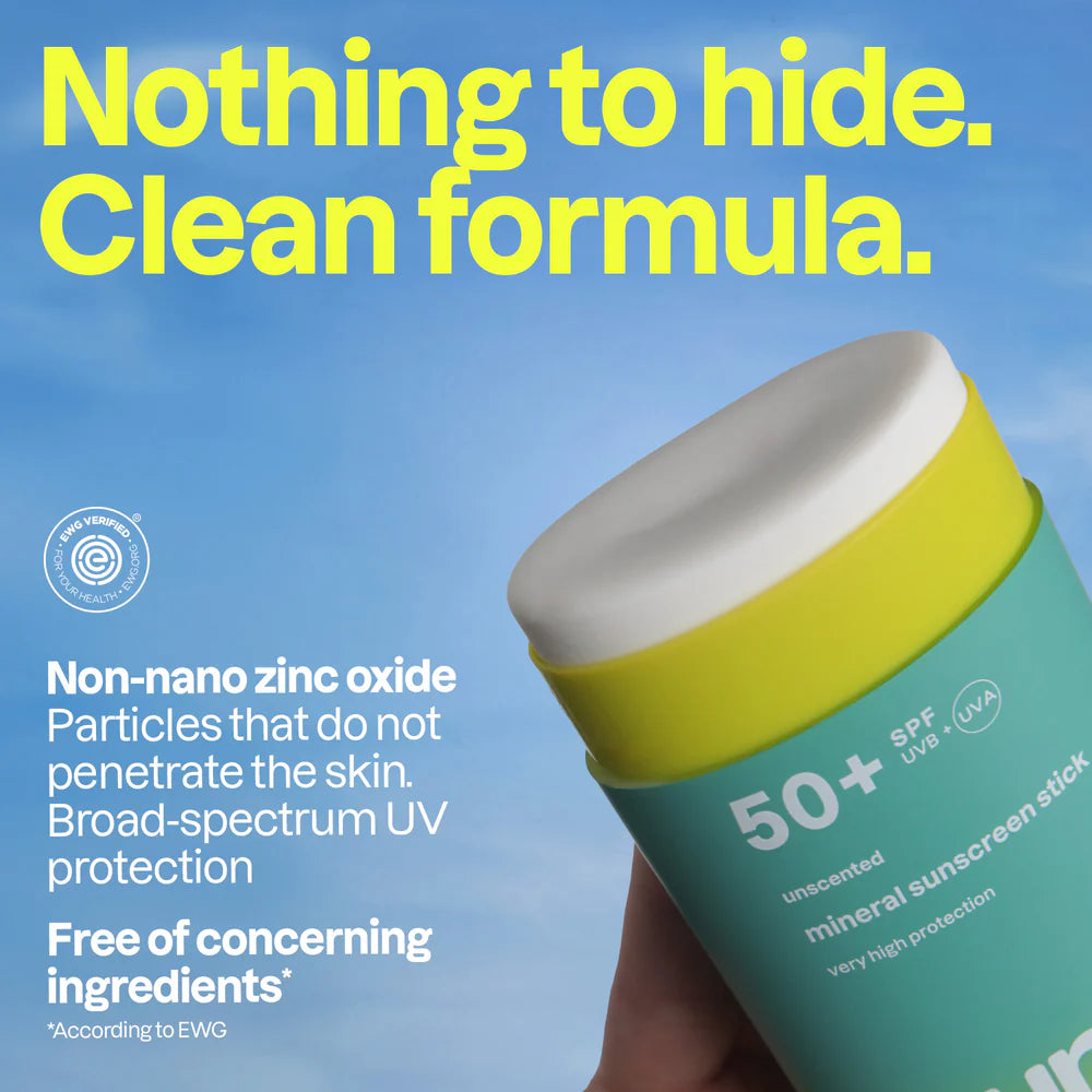 Sunly Mineral Sunscreen Stick - Spf 50 | ATTITUDE