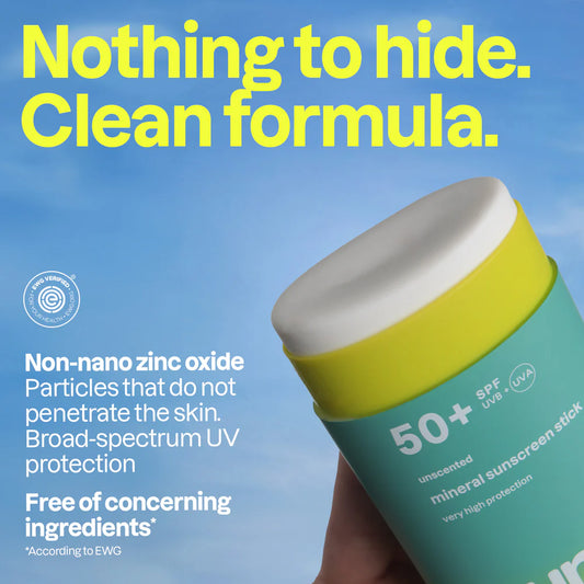 Sunly Mineral Sunscreen Stick - Spf 50 | ATTITUDE