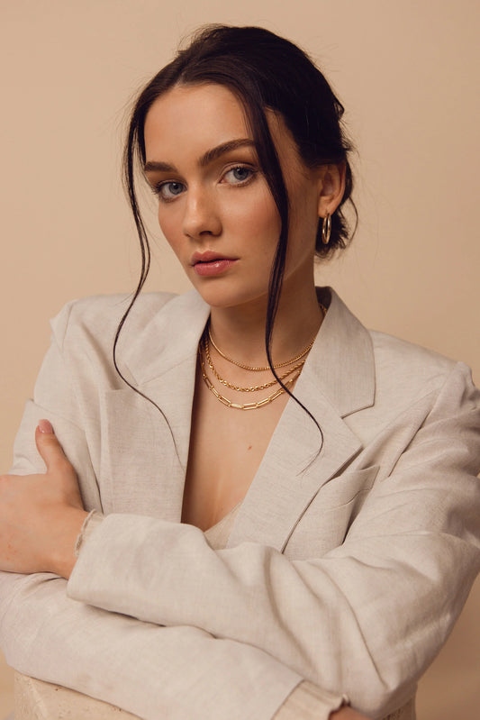 Curb Choker Necklace | OLAEDA