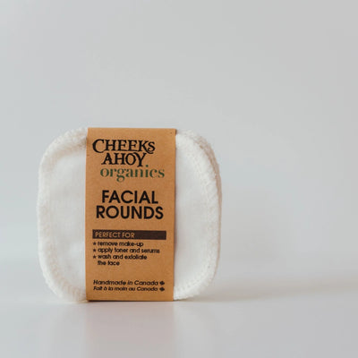 Organic Facial Rounds | Set of 12 | Cheeks Ahoy