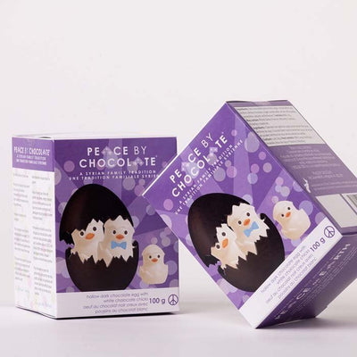 Easter Egg with Chicks | Peace by Chocolate