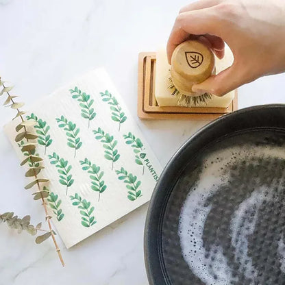 Sisal & Palm Pot Scrubber Brush | Plantish