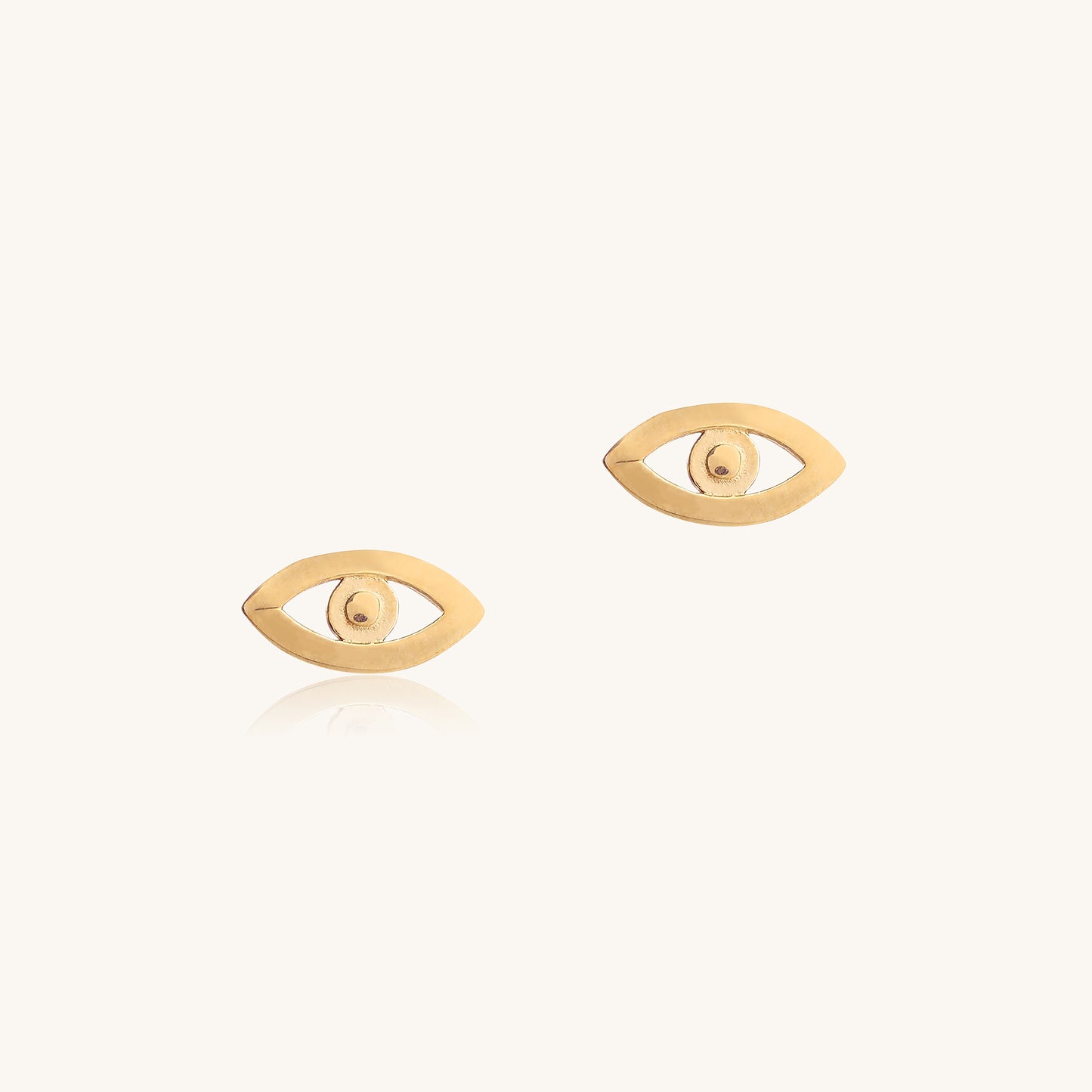 Solid Gold Stud Earrings | OLAEDA