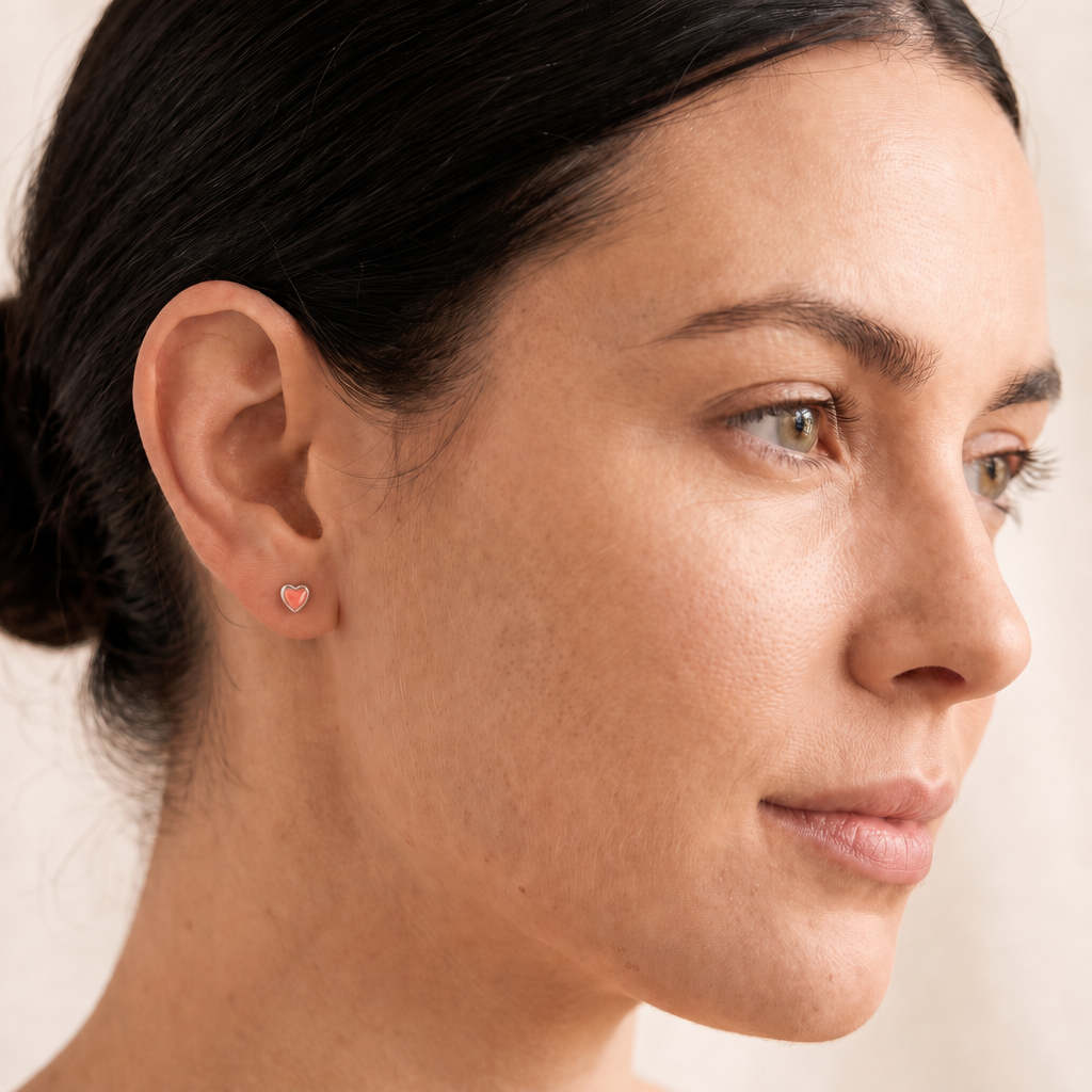 Sterling Silver Stud Earrings | OLAEDA