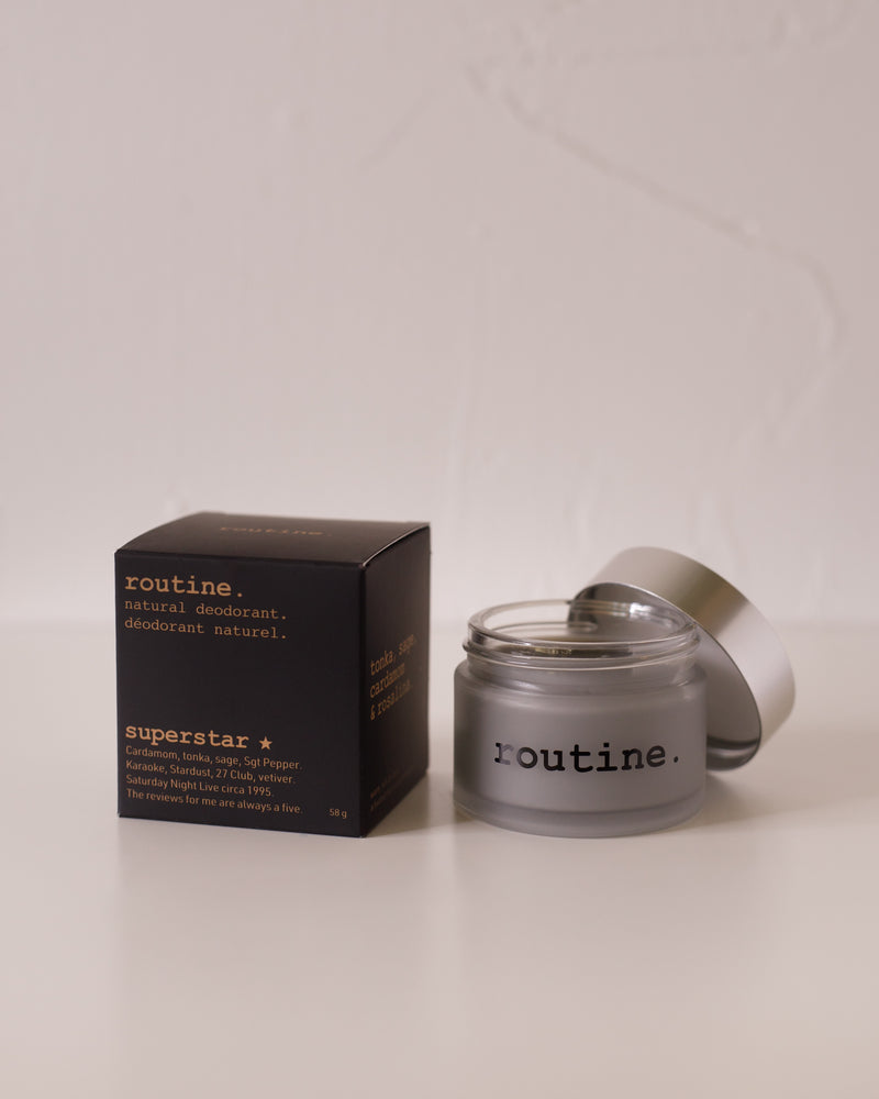 Superstar Natural Deodorant | Routine Natural Beauty