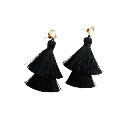 Double Take Tassle Earrings | OLAEDA